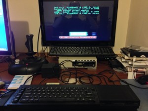 The Sinclair QL I'm currently starting to prepare for an exhibition.